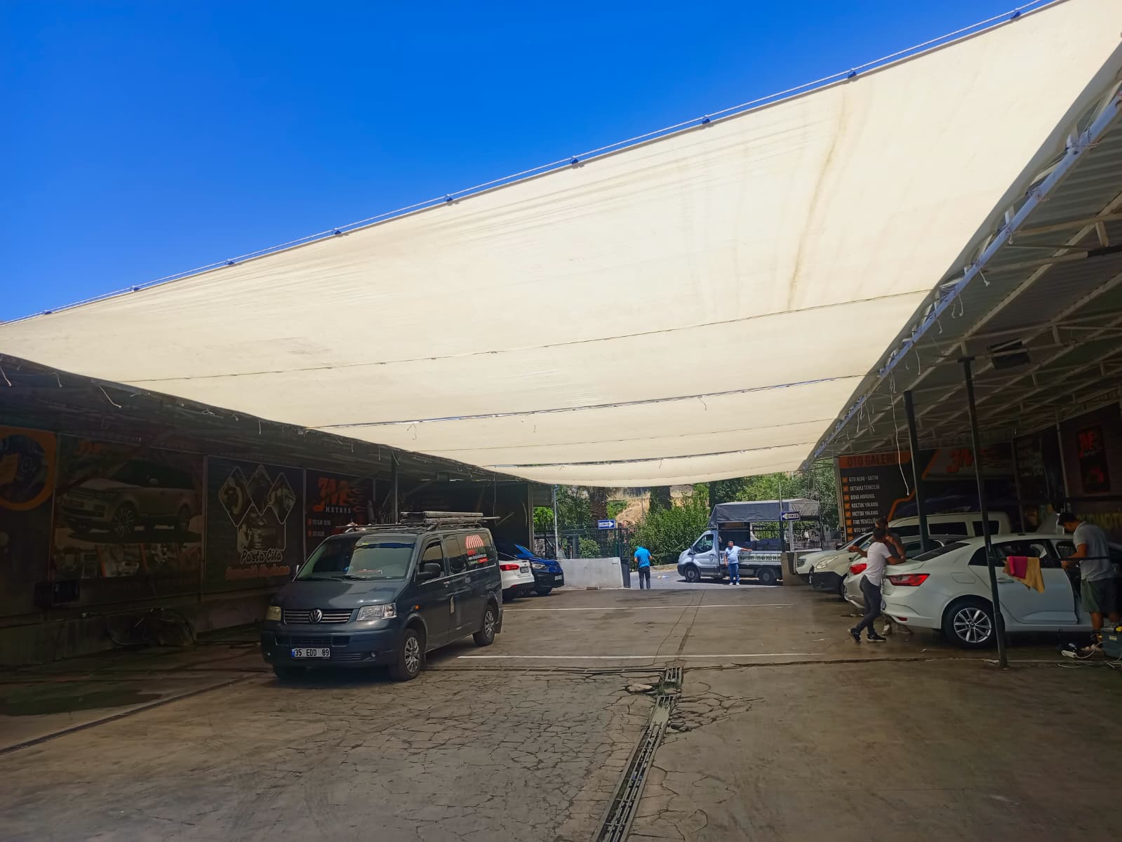 Karşıyaka Tente uygulama fotoğrafı