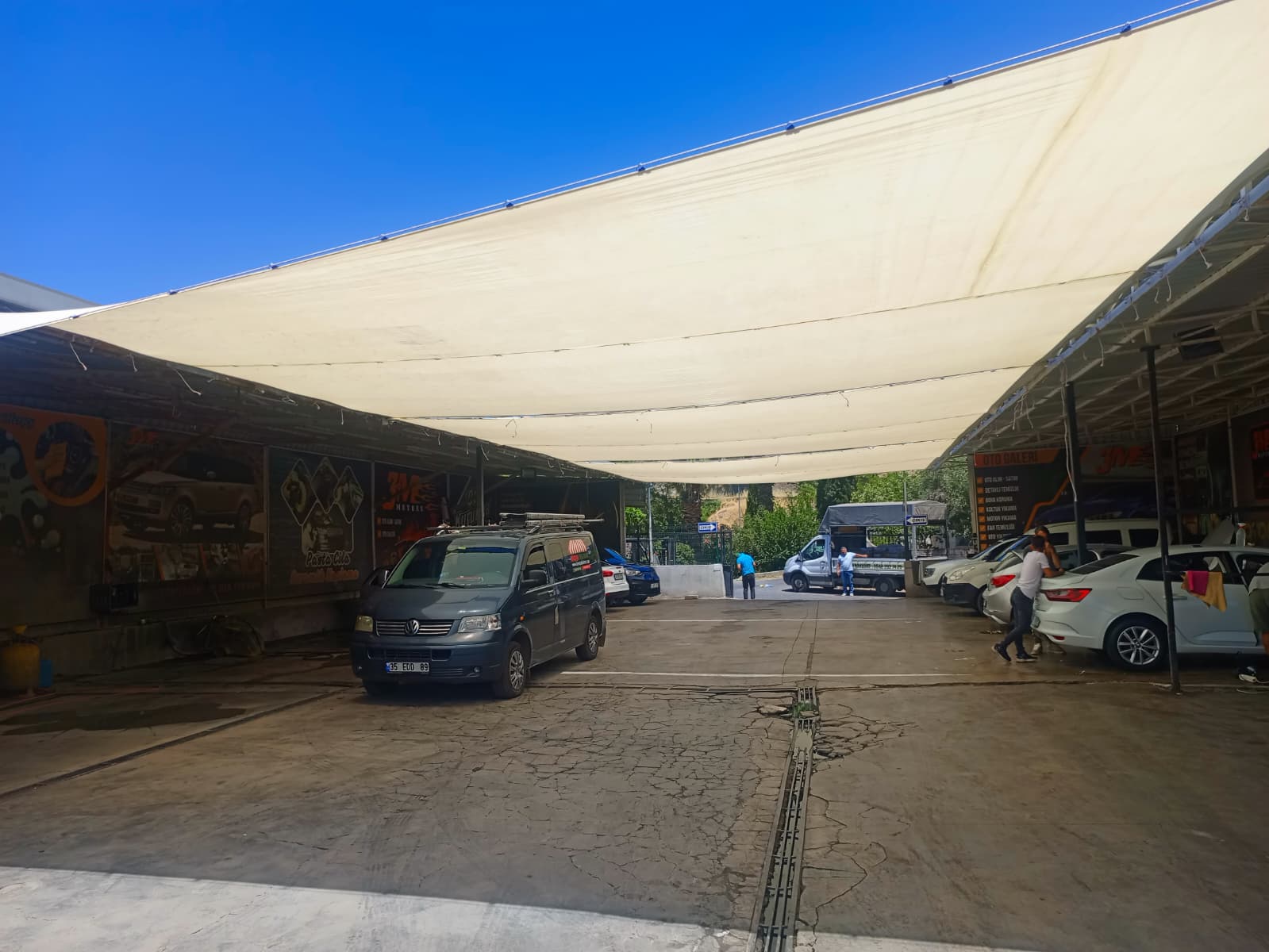 Karşıyaka Tente uygulama fotoğrafı