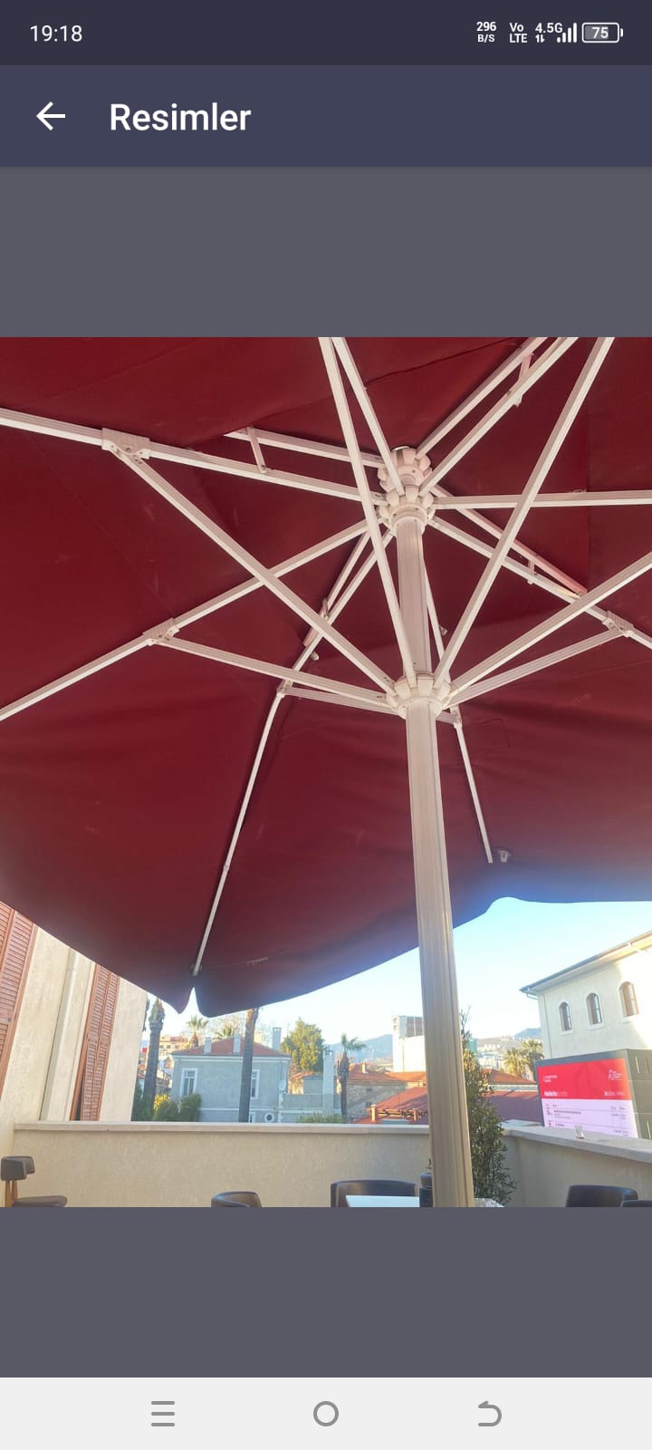Şemsiye — Karşıyaka Tente